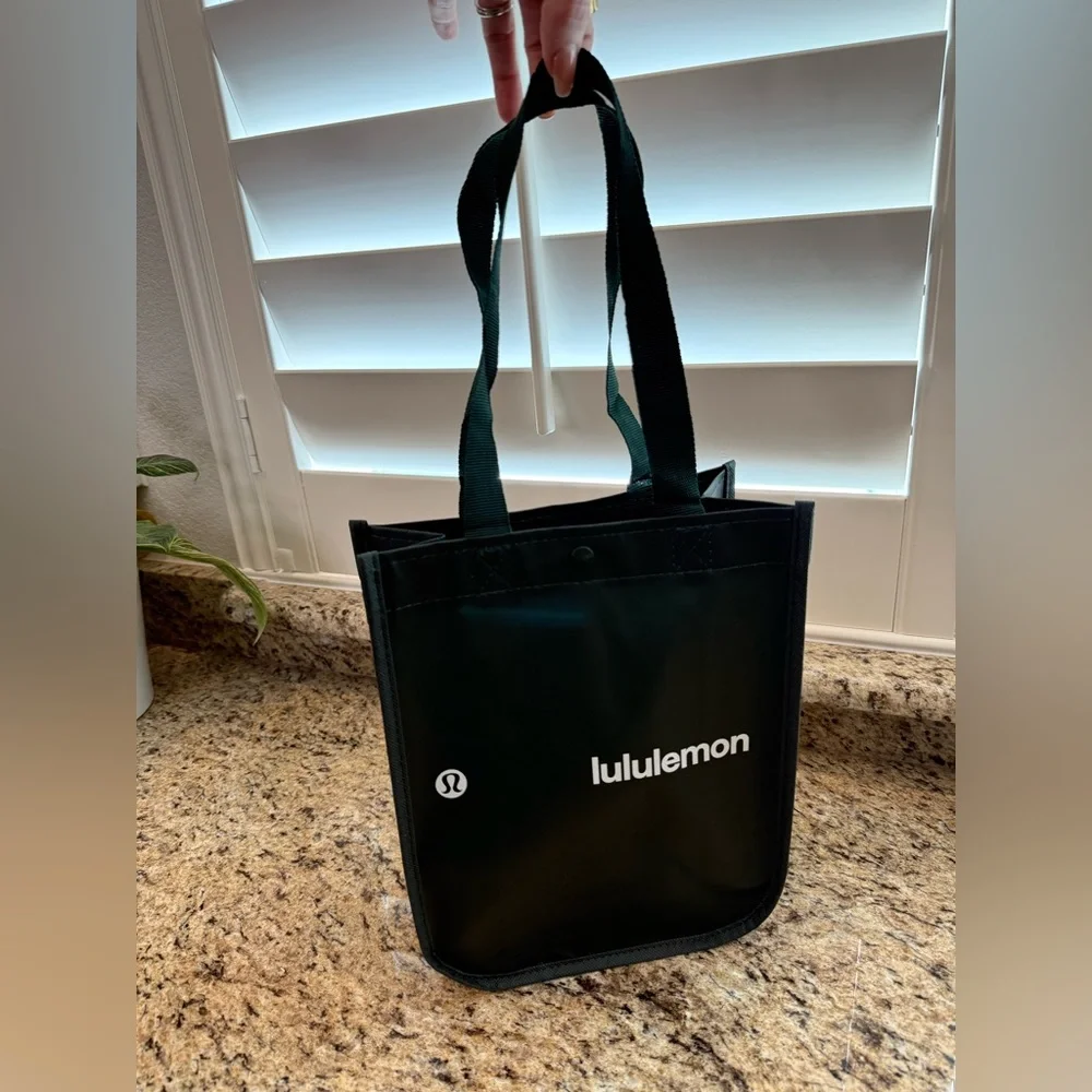 Lululemon Reusable LARGE Tote Bag | Dark Green